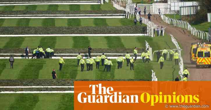Why did we protest at the Grand National? To finally make Britain talk about our treatment of animals | Alex Lockwood