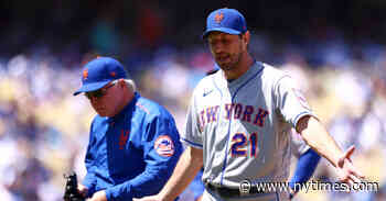 Mets’ Max Scherzer Ejected From Start Over Foreign Substance