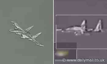 US Military Releases Declassified Video Of Fully Armed Russian Jets ...