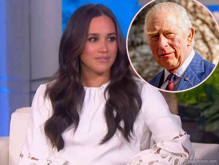 Meghan Markle BLASTS ‘Ridiculous’ Rumor She Leaked Letter Sent To King Charles About 'Unconscious Bias’ Within Royal Family!