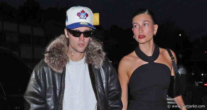 Justin & Hailey Bieber Hold Hands on Date Night in Santa Monica