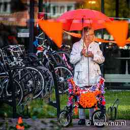 Koninginnedag was gemiddeld 4 graden warmer dan Koningsdag