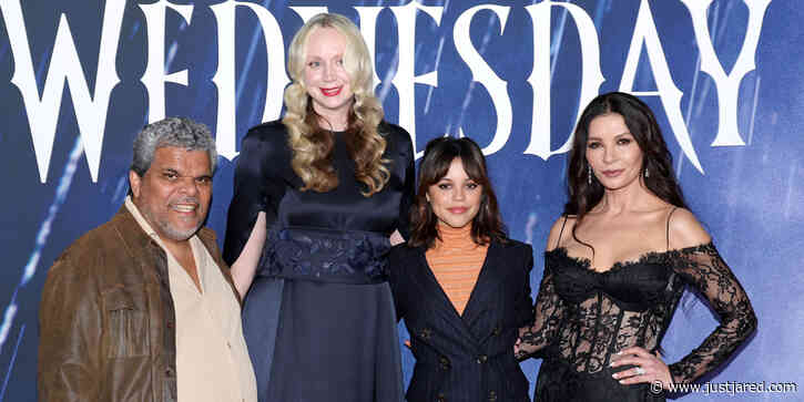 Jenna Ortega, Gwendoline Christie & Catherine Zeta-Jones Join Forces for a 'Wednesday' Reunion!