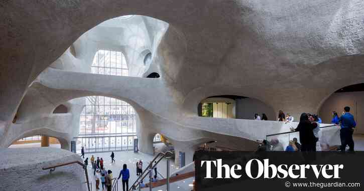 ‘A Flintstone cave made by pranksters’: New York’s audacious new museum wing