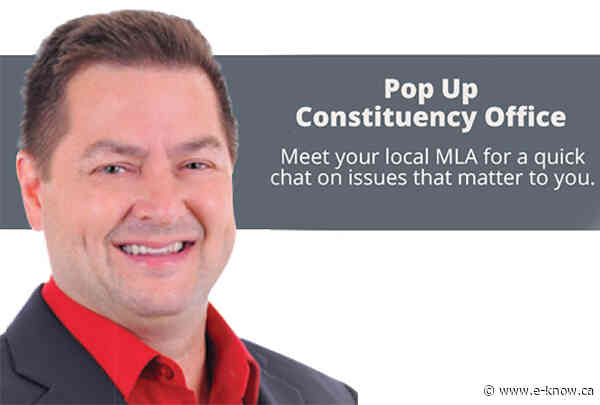 MLA Shypitka hosting Pop-Ups in Elk Valley