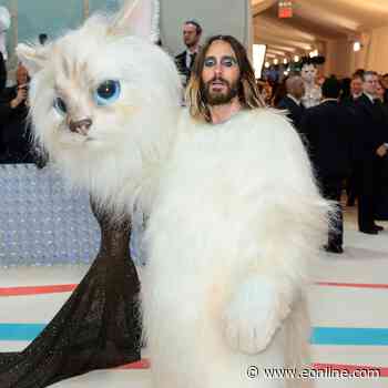 Jared Leto's 2023 Met Gala Look Is Paws-itively Amazing - Gossip news ...