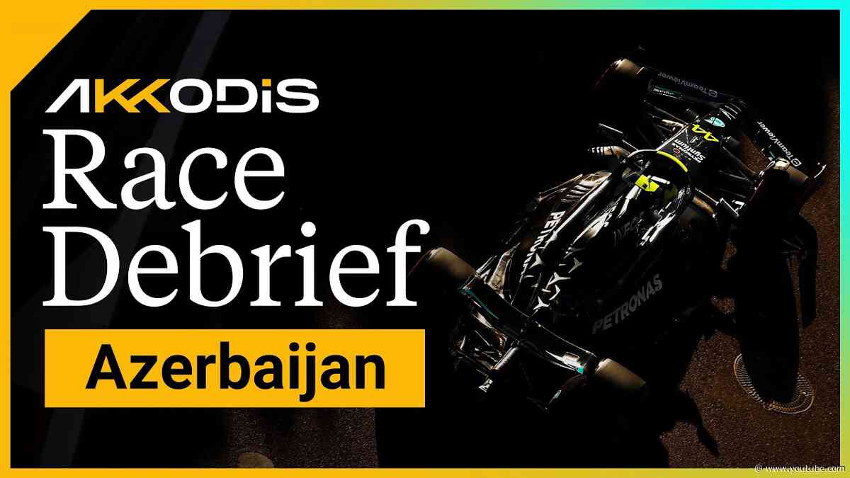 Tackling the New Sprint Format | 2023 Azerbaijan GP Akkodis F1 Race Debrief