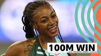Diamond League: Dina Asher-Smith third as USA's Sha'Carri Richardson wins 100m, beating Tori Bowie Doha record