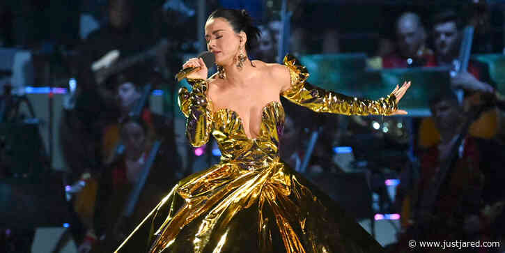 Katy Perry Performs 'Roar' & 'Firework' at King Charles Coronation Concert!