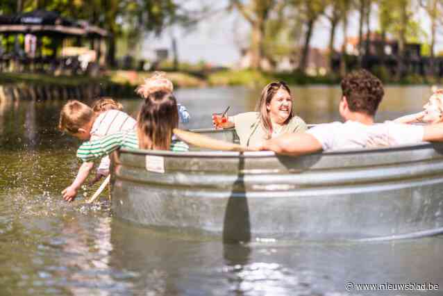“Deze zomer in een drijvende tank richting de bar dobberen”: Toerisme Leiestreek zet vol in op waterbeleving
