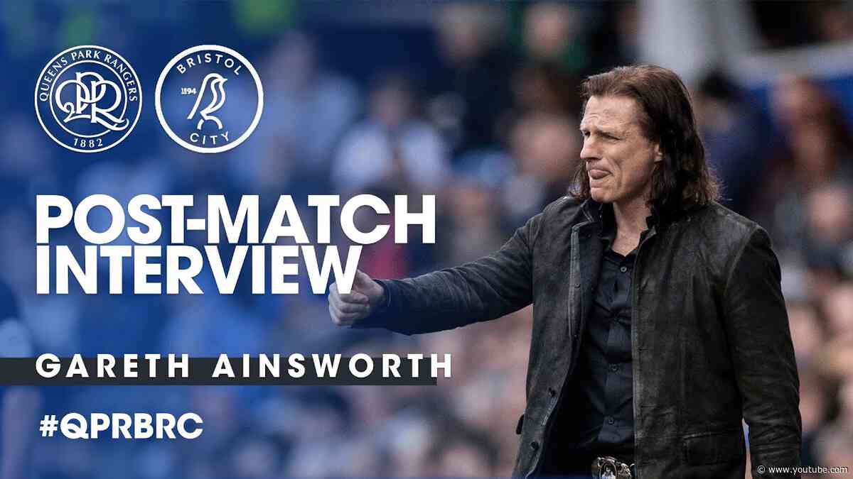 🎙:"Thank YOU for turning up!" | Post Match Interview | QPR vs Bristol City