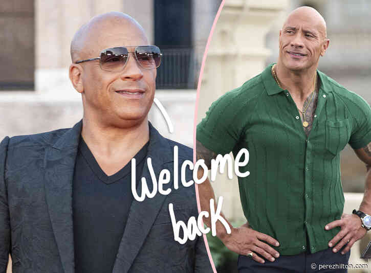 What?! Dwayne ‘The Rock’ Johnson Is In Fast X Despite Vowing To Never Return To The Franchise Amid Vin Diesel Feud?