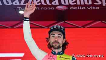 Giro d'Italia: Irishman Ben Healy makes stunning solo break to win stage eight