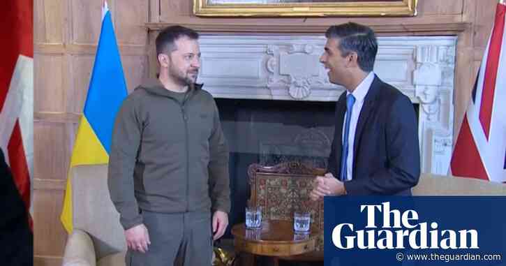 UK pledges more weapons for Ukraine as Zelenskiy meets Sunak at Chequers