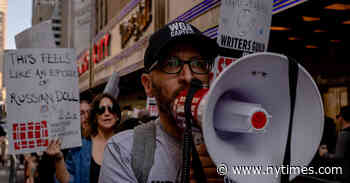 Striking Hollywood Writers Disrupt TV’s Major Ad Event