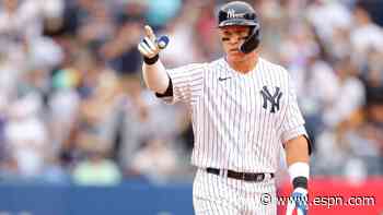 Judge: Dugout glance due to Yankees' 'chirping'