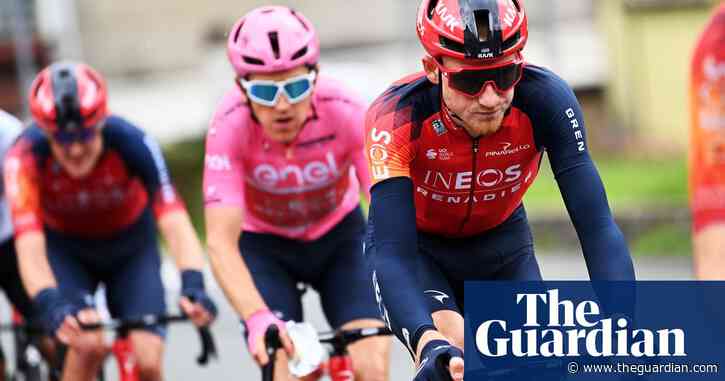 Giro d’Italia: Tao Geoghegan Hart out after suffering hip fracture in crash
