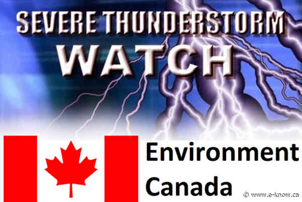 Severe thunderstorm watch for southern East Kootenay