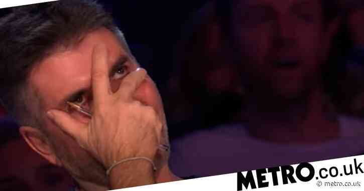 Simon Cowell can’t look as terrifying Britain’s Got Talent audition ‘risks his life’ on stage