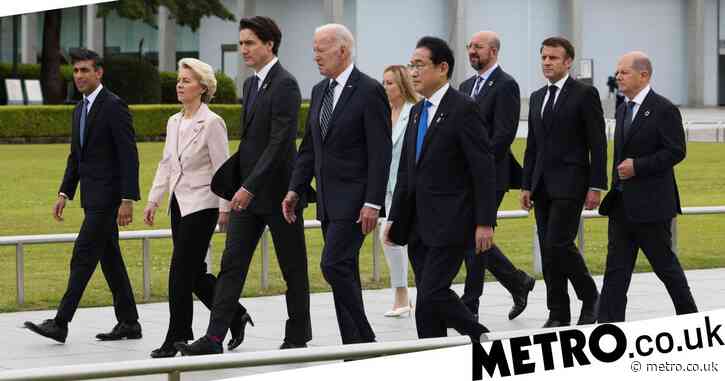 G7 leaders issue veiled warning to China and accuse it of ‘economic coercion’