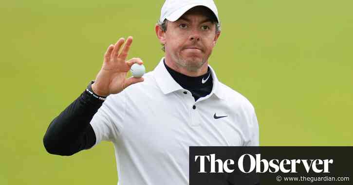 Rory McIlroy stays in contention for US PGA behind leader Brooks Koepka