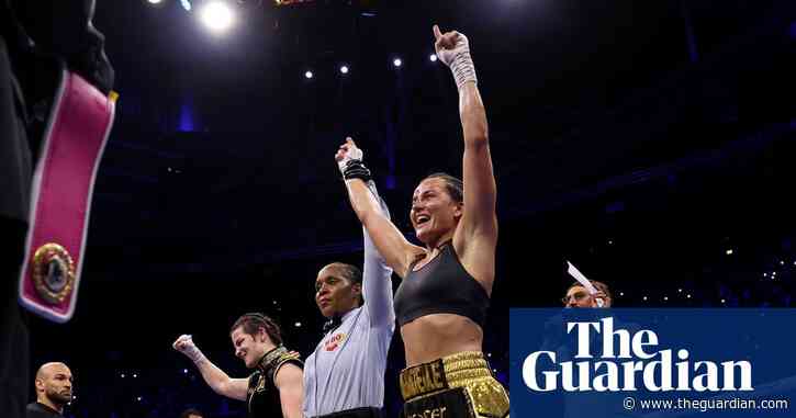 Chantelle Cameron silences the noise against Katie Taylor as rematch looms
