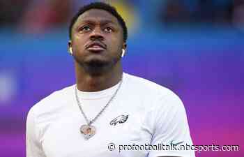 A.J. Brown was almost hit by a car during charity bike ride