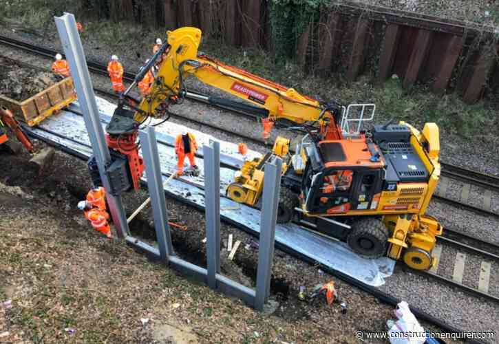 Next five-year railway plan to double earthworks spend