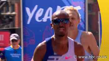 Great Manchester Run 2023: Mo Farah completes his penultimate race as Eyob Faniel wins