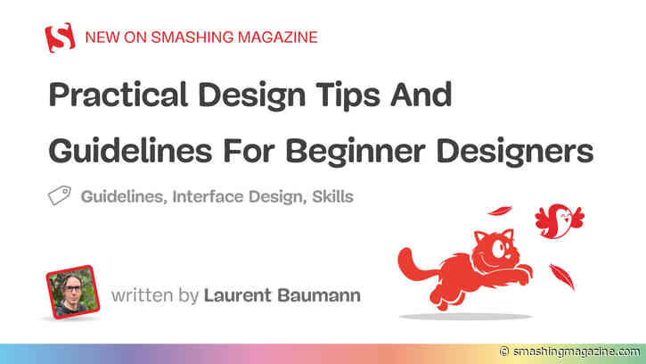 Practical Design Tips And Guidelines For Beginner Designers