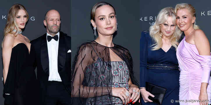 'Fast X' Stars Brie Larson & Jason Statham Step Out For Kering Women in Motion Awards During Cannes