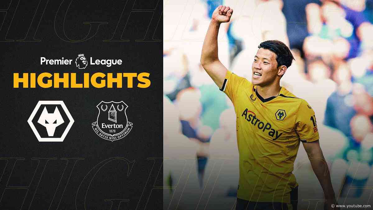 Hwang scores in final Molineux game of the season | Wolves 1-1 Everton | Highlights