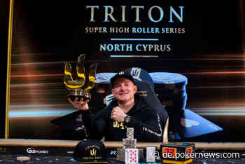 Poker-Superstar Jason Koon gewinnt das Triton Cyprus Main Event - und stolze $2,4 Millionen