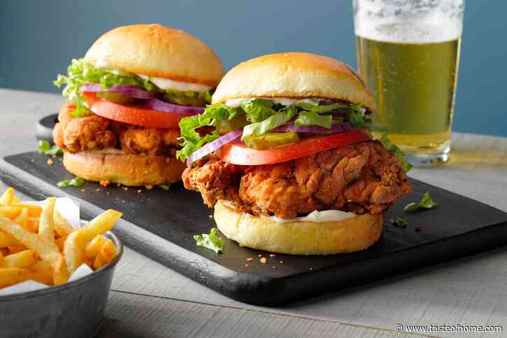 How to Make a Crispy Chicken Sandwich Just Like Your Favorite Restaurant