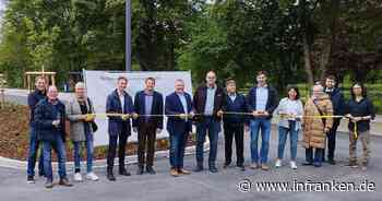 Volkach: Neuer Parkplatz am Freibad in Betrieb genommen