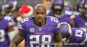 Adrian Peterson: Mentally, I haven’t officially hung it up