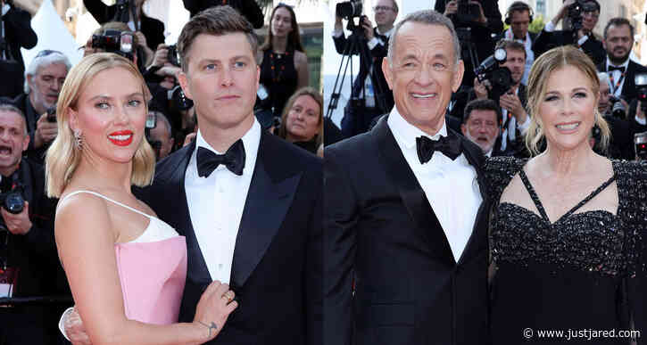 Scarlett Johansson & Colin Jost Join Tom Hanks & Rita Wilson at 'Asteroid City' Premiere at Cannes 2023 - See the Stars in Attendance!