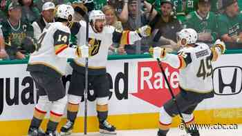 Golden Knights move within 1 win of Stanley Cup final after Benn, Stars unravel early