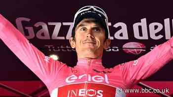 Giro d'Italia: Geraint Thomas reclaims overall lead as Joao Almeida wins stage 16