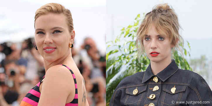 Scarlett Johansson & Maya Hawke Look Chic at 'Asteroid City' Photocall During Cannes 2023