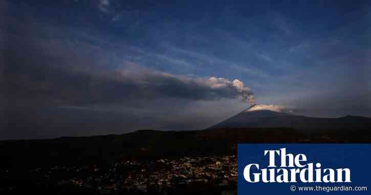 Mexico’s Popocatépetl volcano spews ash and smoke – in pictures