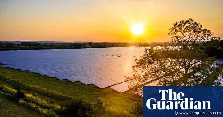 Invasion of Ukraine ‘has fuelled funding boom for clean energy’