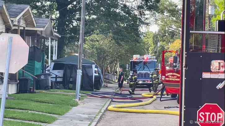 House fire on Napoleon Street displaces two residents