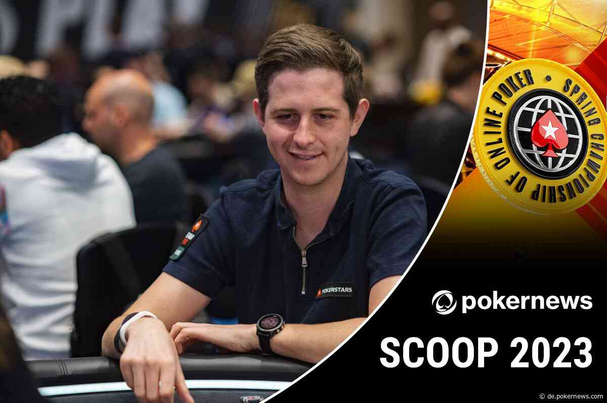 SCOOP 2023: Team PokerStars Pro Sebastian Huber verwandelt $55 in einen $76.000-Zahltag