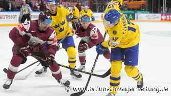 Lettland erstmals im Halbfinale der Eishockey-WM