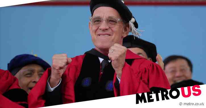 Tom Hanks inspires us all with rousing Harvard commencement speech after Cannes Film Festival confusion