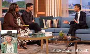 HENRY DEEDES: Are you REALLY a Jilly Cooper fan? Rishi Sunak's neck tightened on This Morning sofa