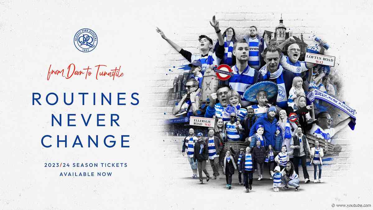2023/24 Season Tickets: Routines Never Change