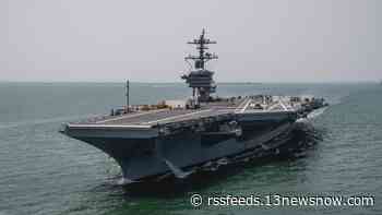 USS George Washington Delivered Back To Navy Following Years Of Work At ...