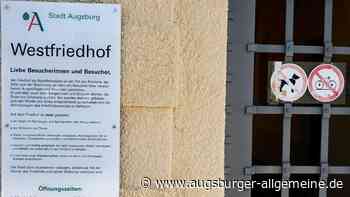 79-jähriger Mann bedroht Besucherin am Westfriedhof in Augsburg